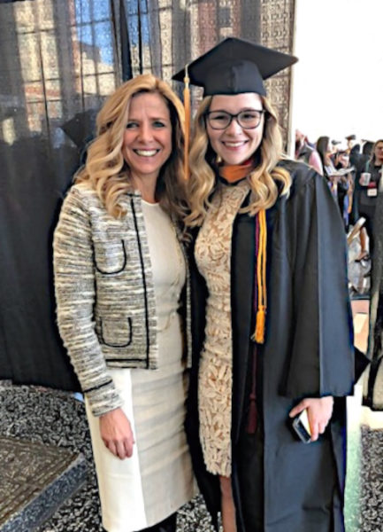 Mother-Daughter RNs Jonna and Alex Dubes.