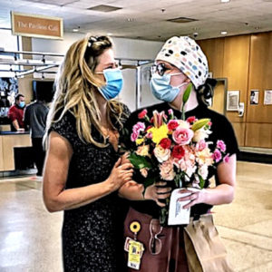 Mother-Daughter RNs Jonna and Alex Dubes.