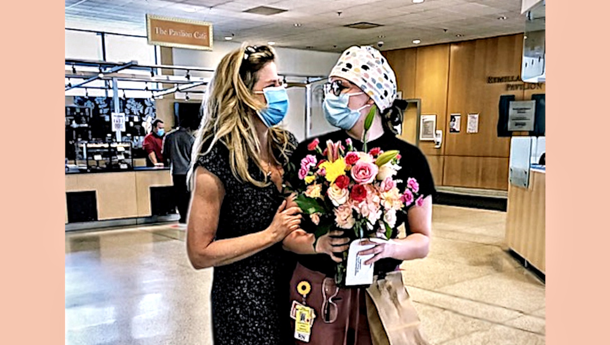 Mother-Daughter RNs Jonna and Alex Dubes.