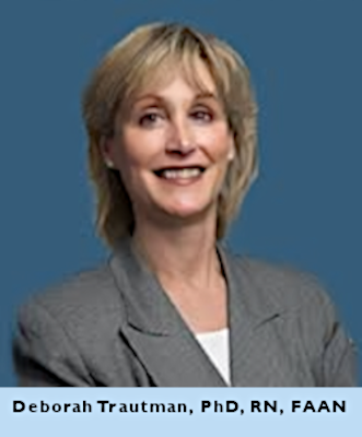 AACN President Deborah Trautman, PhD, RN, FAAN.