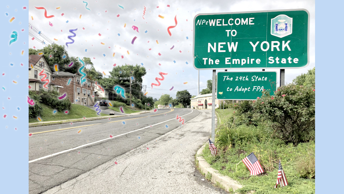 New York state has granted Full Practice Authority to NPs.
