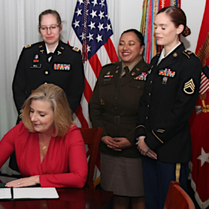 Army Reserve nurse Kelly Bell, MSN, RN.