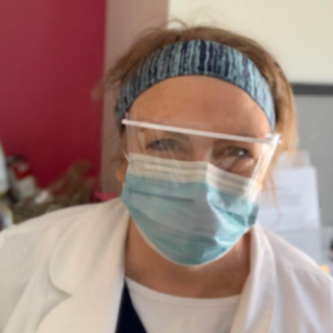 Margaret Kluin, RN, before she took her first sick day.