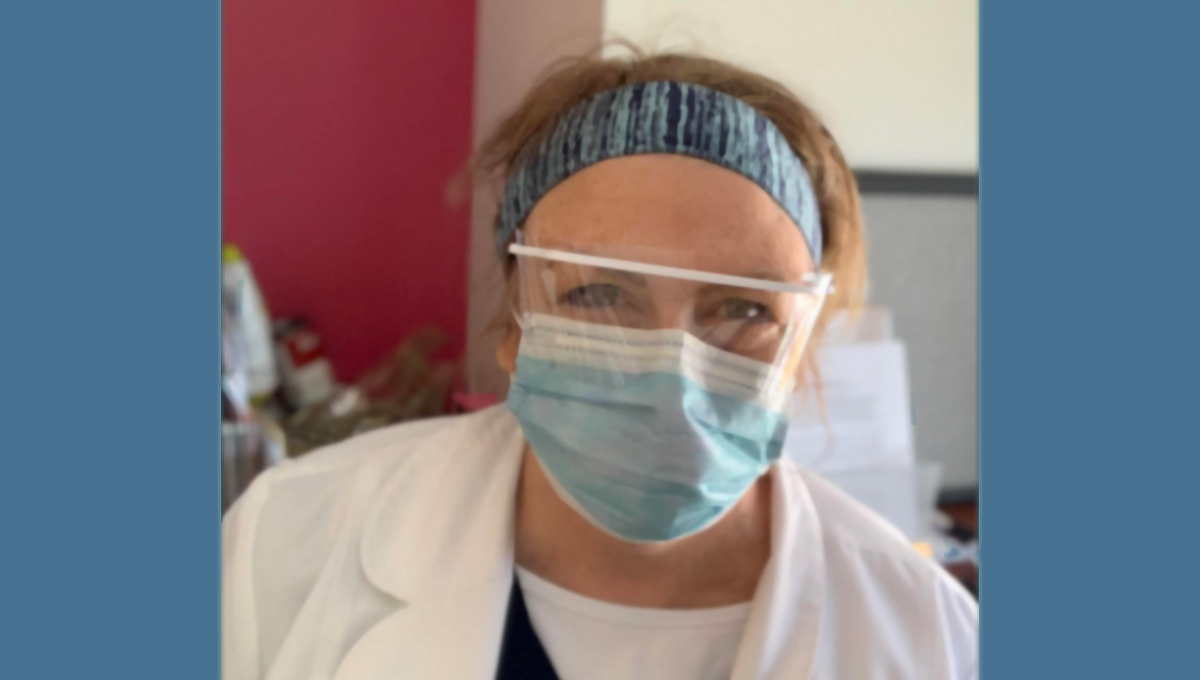 Margaret Kluin, RN, before she took her first sick day.