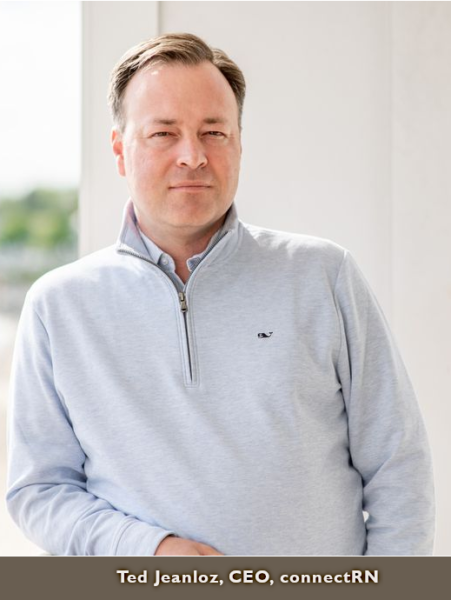 Ted Jeanloz, connectRN CEO.