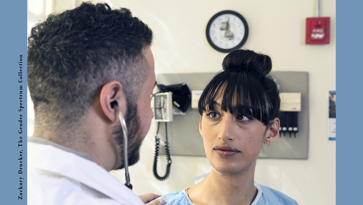 Trans patient being treated by trans nurse