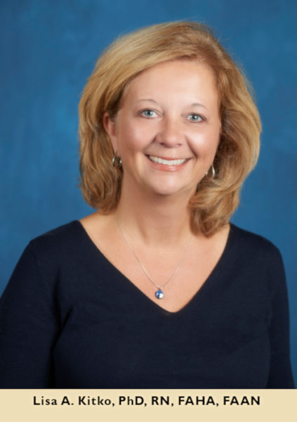 New Dean of U Rochester SON, Lisa A. Kitko, PhD, RN, FAHA, FAAN.