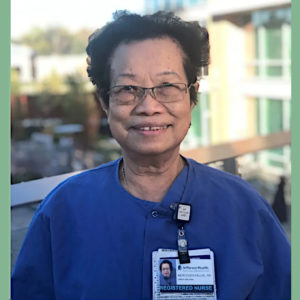 Nurse of the Week Mercedes Mercy Kallal RN.