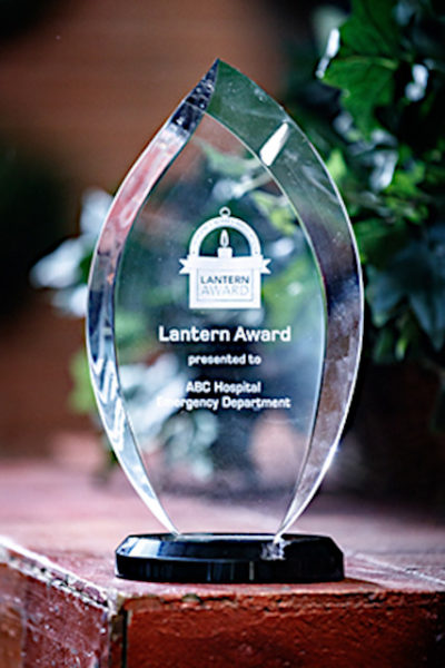 Emergency Nurses Association Lantern Award.