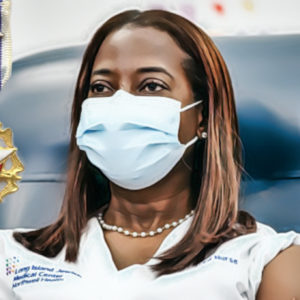 Sandra Lindsay,DHSc, MS, MBA, RN, CCRN-K, NE-BC received Presidential Medal of Freedom.