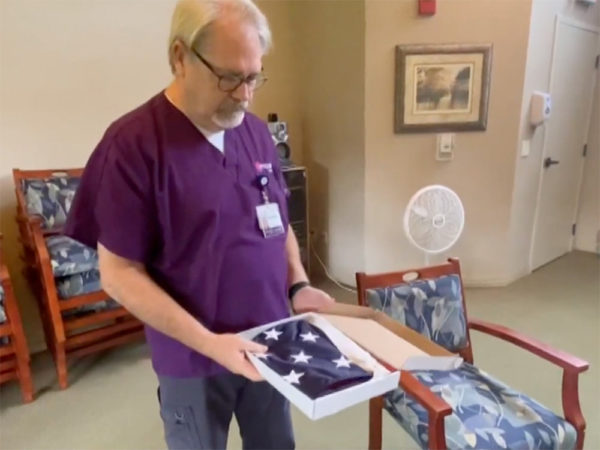 nurse of the week crisis care nurse Raymond Kruse