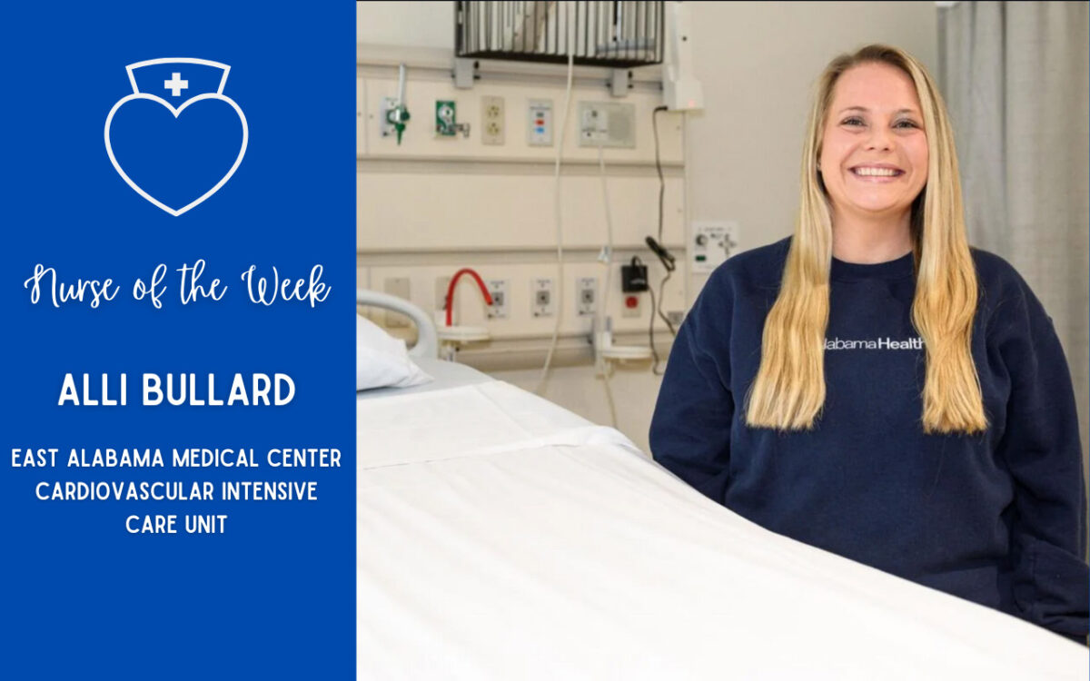 East Alabama Medical Center in the Cardiovascular Intensive Care Unit 