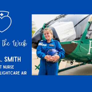Meet our Nurse of the Week: Lori Smith is Michigan's Longest-serving Flight Nurse at Sr. Mary’s Flightcare Air Retires After 34-year Career