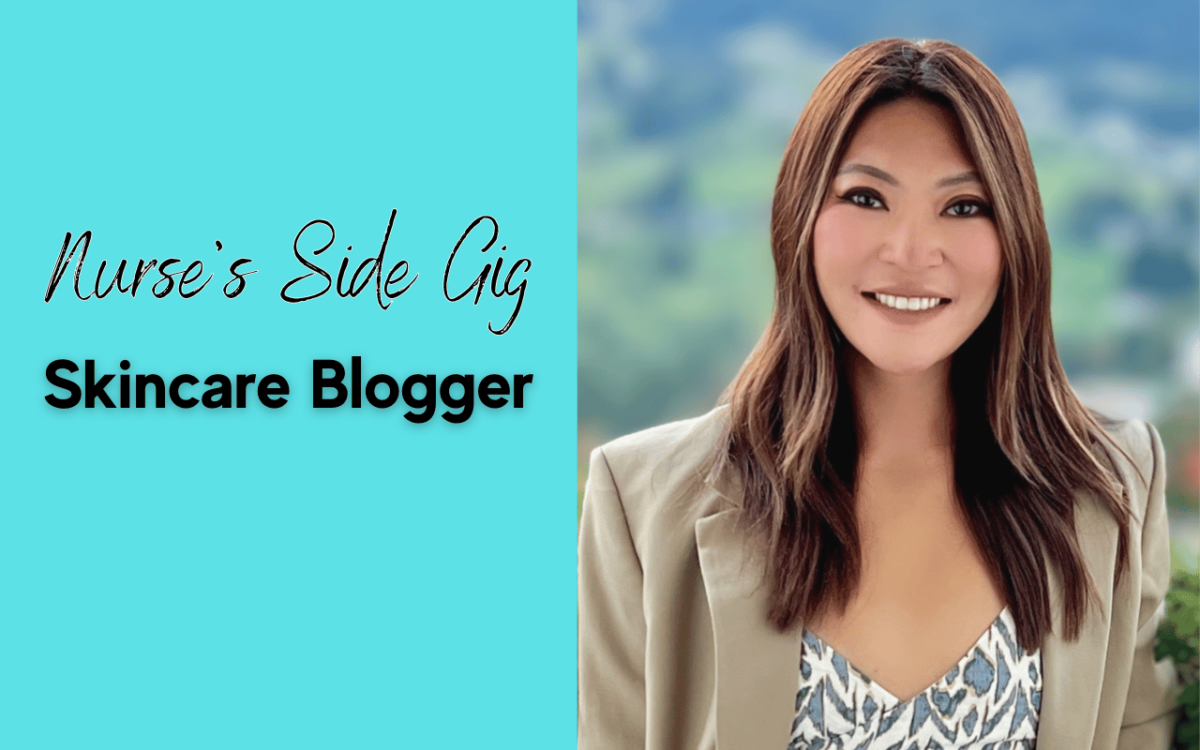 nurses-side-gig-skin-care-blogger