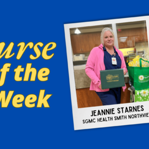 Illustration for article: Celebrating Compassionate Leadership: Jeannie Starnes Named Daily Nurse Nurse of the Week