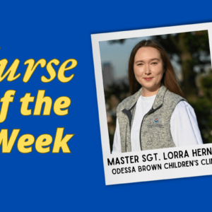 Illustration for article: Nurse of the Week: Master Sgt. Lorra Hernon — A Dual-Role Hero in Service and Care