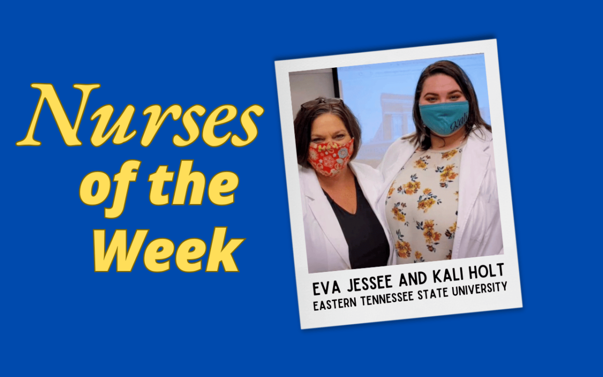 Illustration for article: Celebrating Eva Jessee and Kali Holt as Nurses of the Week