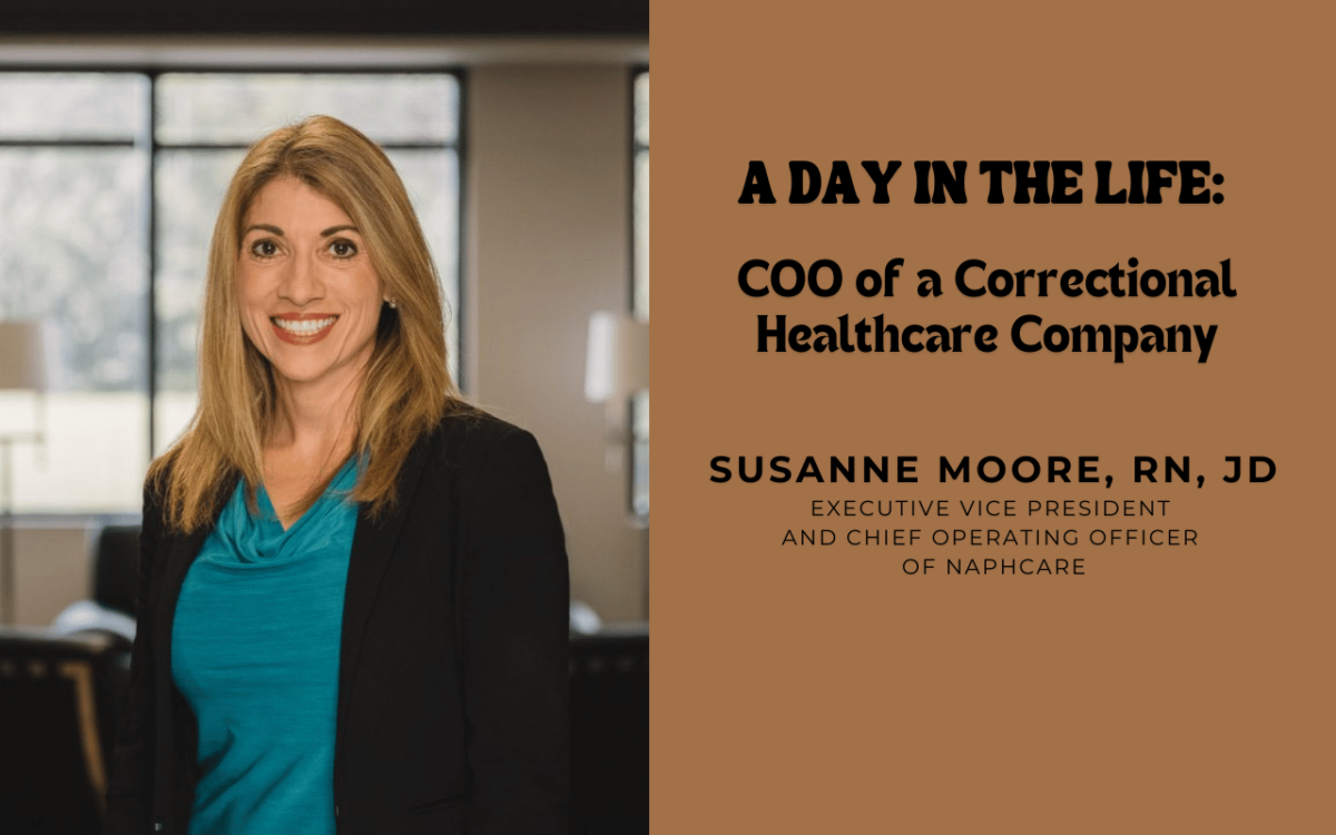 Illustration for article: Day in the Life: COO of a Correctional Healthcare Company