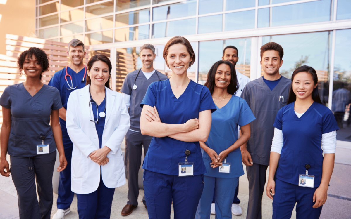 Illustration for article: Tackling Nurse Burnout: New Strategies Aim to Empower Healthcare Workers