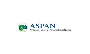 American Society of Perianesthesia Nurses logo of a blue and a green leaf