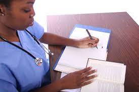 nurse studying for HESI specialty exam