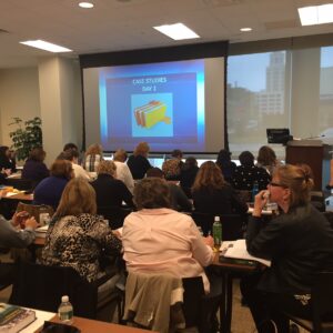 Cathy Mullahy leading a seminar