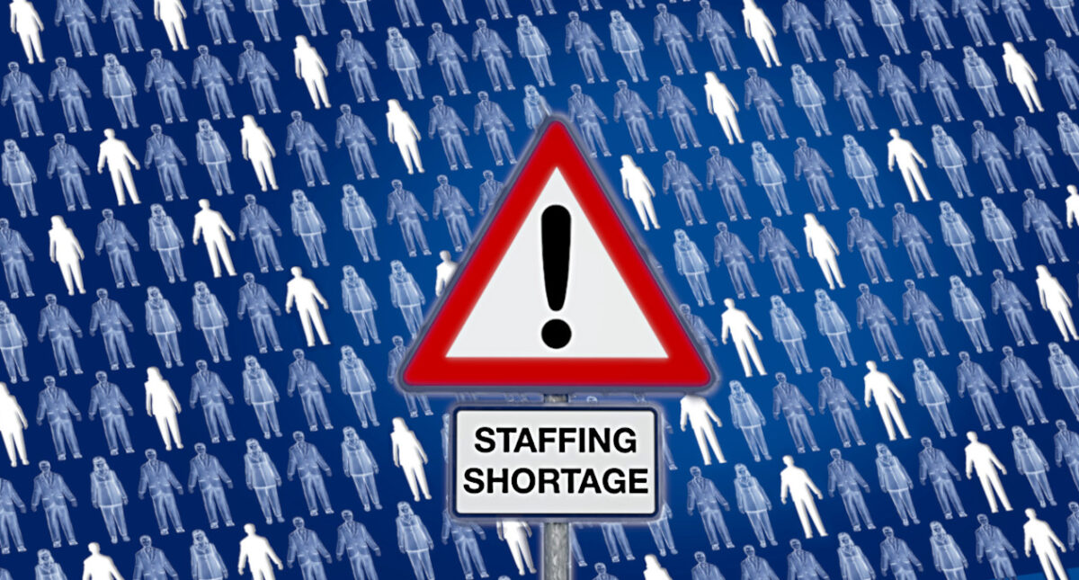 Nurse staffing shortage has become a crisis.