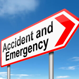 emergency room or urgent care