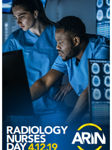 Radiologic and imaging nurses day logo