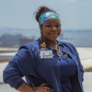 Headshot of Casey Green critical care transport nurse