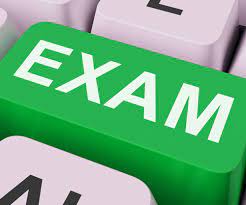 green "Exam" button for certification