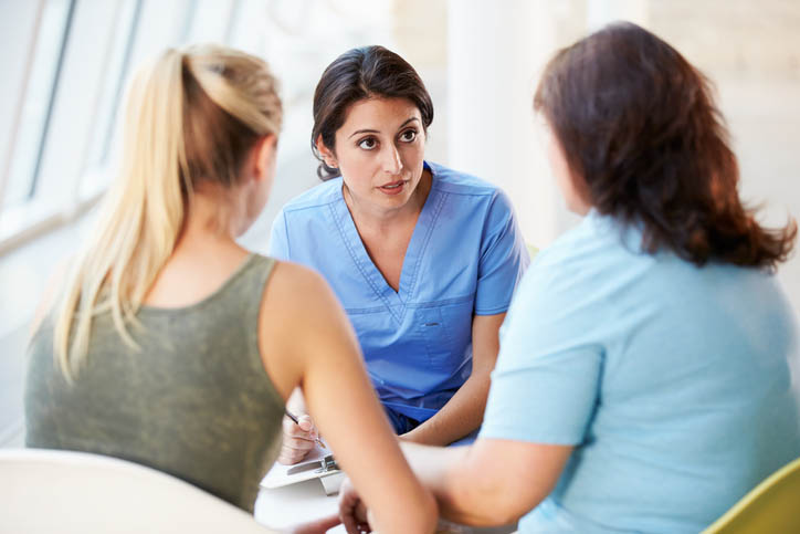 communicating with patient families