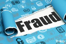 image with fraud in center