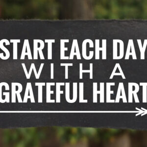 be thankful