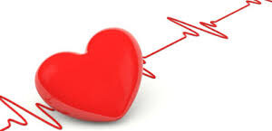 heart with a heartline drawing