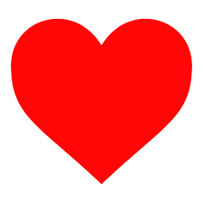red heart for heart health