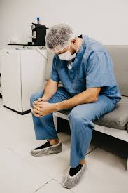 nurse experiencing mental health struggles