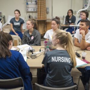 UConn School of Nursing students
