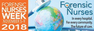 forensic nurses week logo