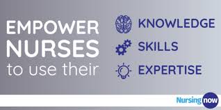 text with empower nurses