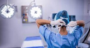 perioperative nurse in operating room